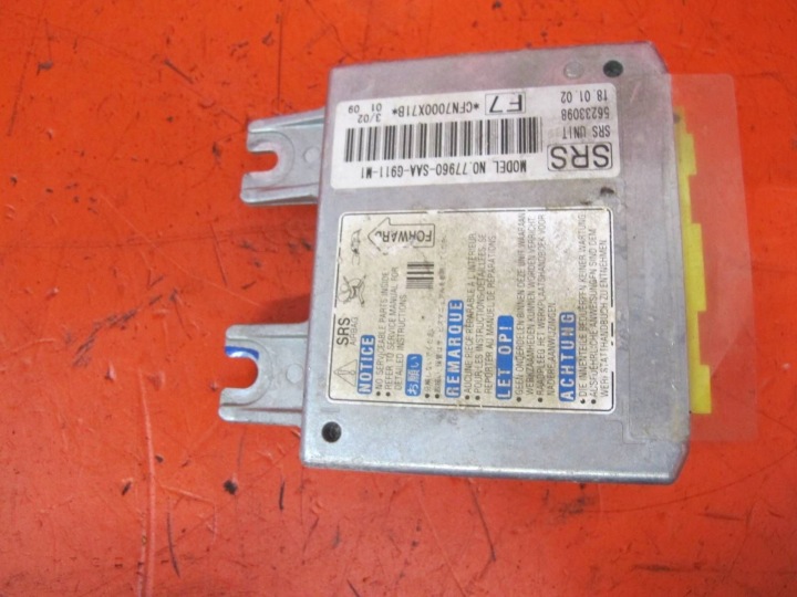 HONDA JAZZ 2 II GD1 modul Bedienteil SENSOR AIRBAG 77960-SAA-G911-M1