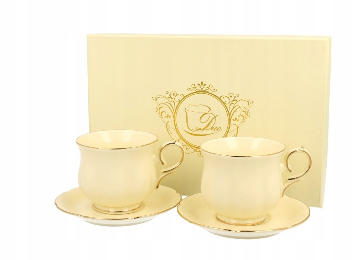 Sada šálků na espresso porcelán 150 ml Clark