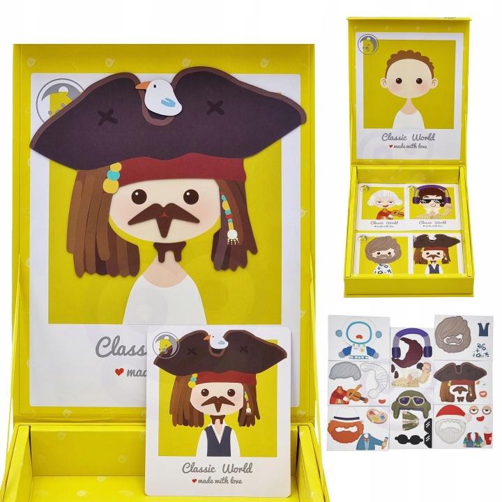 UKŁADANKA MAGNETYCZNA ZDJĘCIA 32 el. CLASSIC WORLD