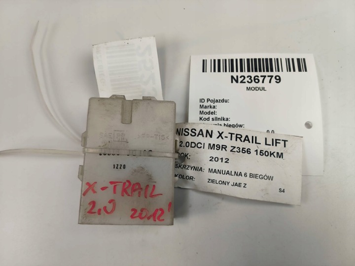 module 28550JG40C NISSAN X-TRAIL LIFT