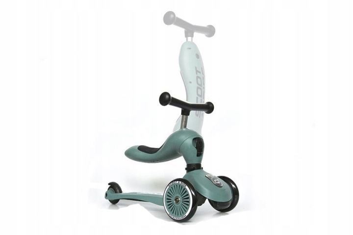 Scoot & Ride Каталка самокат 2 в 1 Highwaykick 1 forest — фото 7