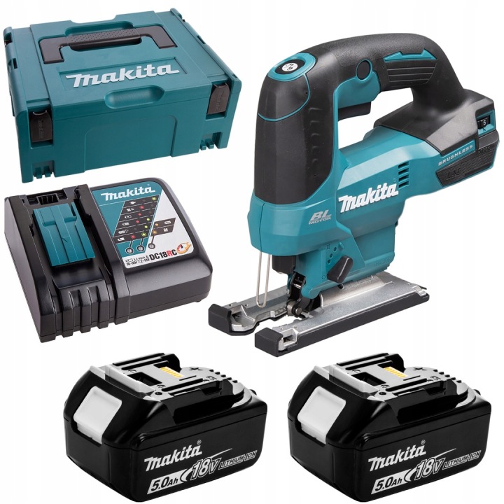 Přímočará pila 18V Lxt 5-rychlostní 2x5Ah Makita DJV184RTJ