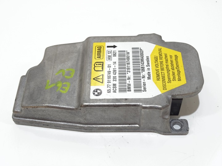 SENSOR modul Bedienteil airbag AIRBAG BMW E60 E61 OE 9118749 (4817891)