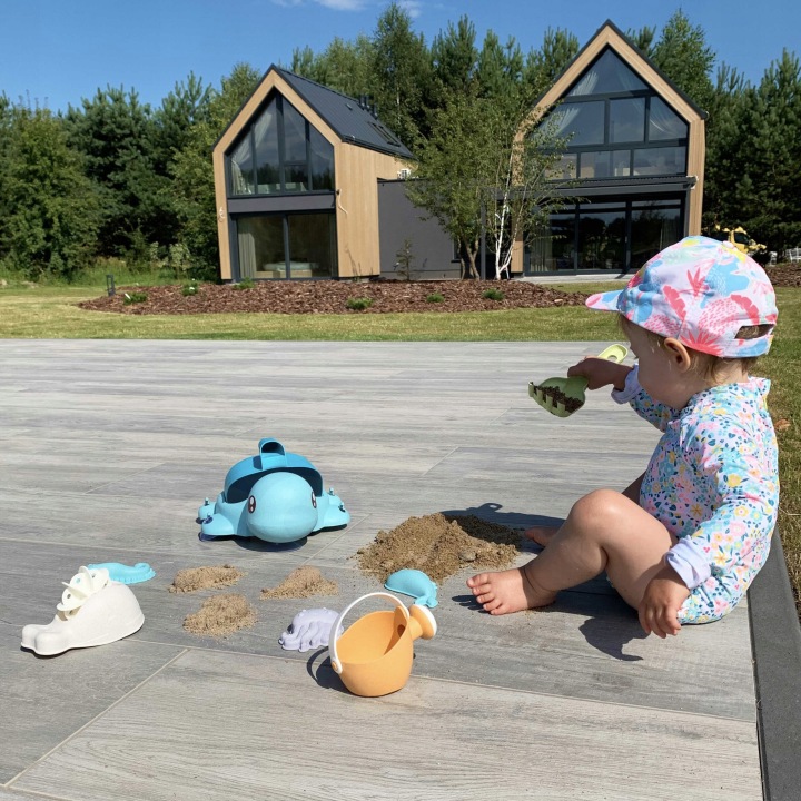 ZESTAW DO PIASKU PIASKOWNICY ŻÓŁWIK 8 el. WOOPIE Marka Woopie