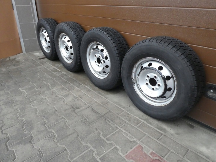 4X RUOTE PNEUMATICI, GOMME DUCATO III BOXER II JUMPER II 2016-2017R 15 5X118