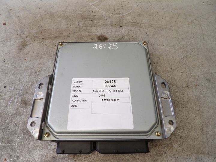 Nissan Almera Tino computer, control unit 23710BU701 275800-2382