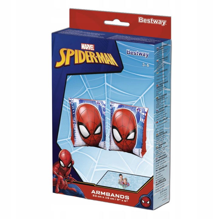 Нарукавники Для Плавання Для Дітей Marvel Spider-Man Bestway 98001 — фото 5