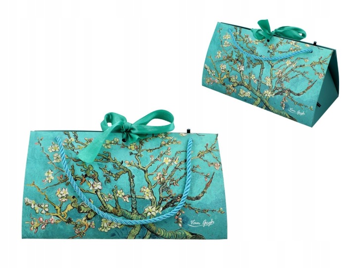 Пакет подарунковий Van Gogh Квітучий Мигдаль 12x22 см Carmani 1 шт.