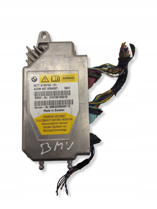 BMW 7 F01 F02 F03 F04 modul Bedienteil AIRBAG 9199756