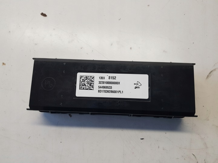 OPEL ASTRA K module control unit air conditioning devices of the air conditioning 13598152