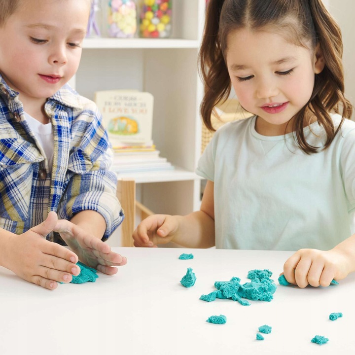 PIASEK KINETYCZNY ZESTAW ZAMEK 454G PIASKU + FOREMKA KINETIC SAND Marka Spin Master