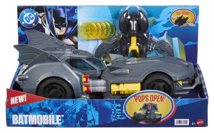 Транспортний засіб Batman і Хлист- Дрон Mattel — фото 2