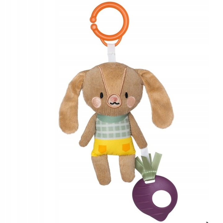 Підвіска Taf Toys Jenny – брязкальце і прорізувач, розвиток відчуттів малюка
