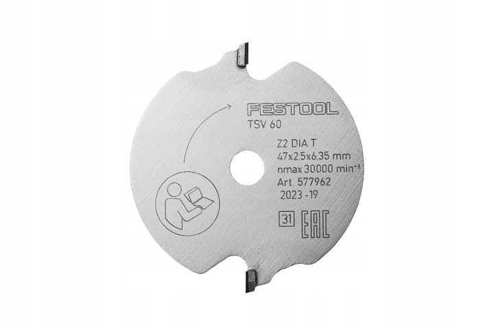 Podřezávací kotouč Dia 47x2,5x6,35 T2 Wood Fine Cut Special 577962 Festool