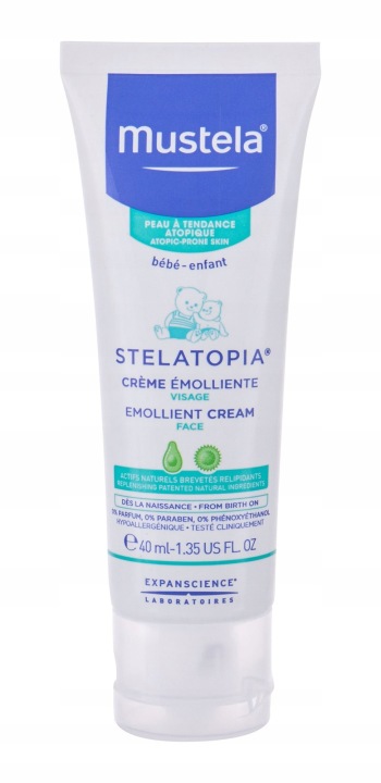 MUSTELA STELATOPIA Крем емолент для обличчя 40 мл