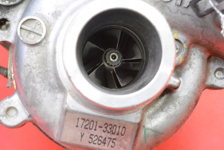 TURBOSTOR TURBINA 17201-33010 TOYOTA YARIS 1 E 1,4 D-4D 75 KM 03-05 9