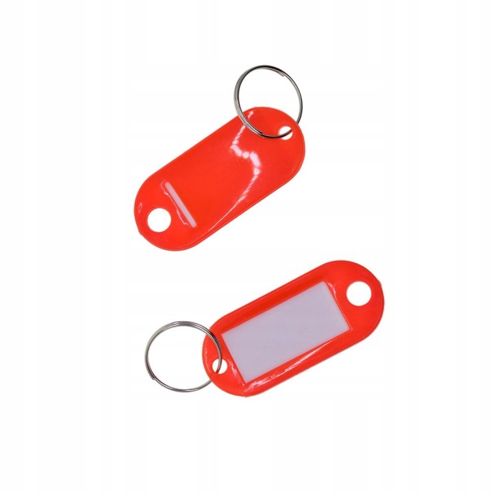 Pack 50 KEY Бирки Асорті Колір Rings Бирки Card Fob Label рожевий — фото 10