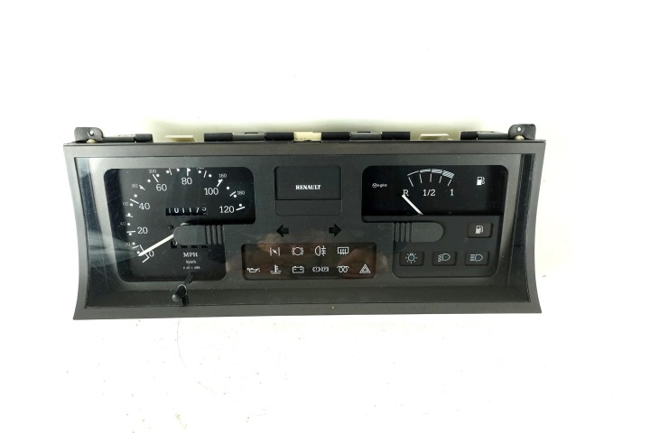 budíky display budiky hodiny RENAULT R 5 II R5 7700801033 pravostranné řízení UK RHD