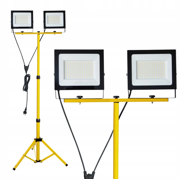 Venkovní zahradní Led reflektor 200W 17000lm 4000K stmívatelný IP54