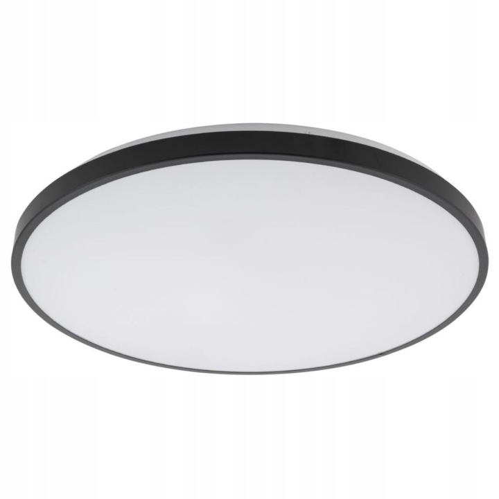 Stropní Svítidlo Agnes Round Pro černý Led 32W 3000K IP44 Moderní Interiér Kuchyně