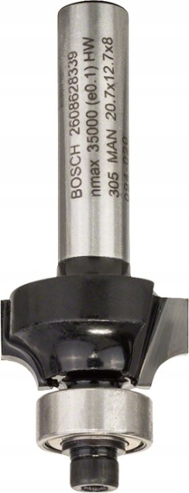Fréza Na Zaoblení S Ložiskem 8*20.7*53 MM