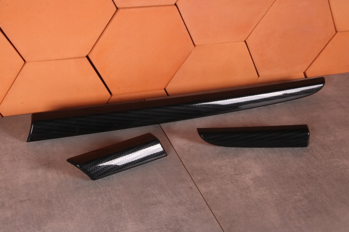MINI F54 LCI dísz szalag DEKOR DESKI táblák BLACK SQUARED 9108131