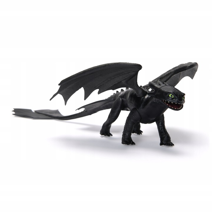 JAK WYTRESOWAĆ SMOKA FIGURKA SZCZERBATEK TOOTHLESS 21 CM DRAGON Marka Spin Master