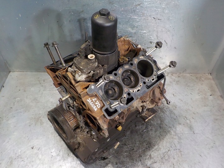 JAGUAR S-TYPE XJ XF BLOK of the engine crank complete 2.7 TDV6