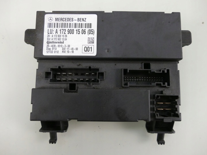 MERCEDES R172 SLK control unit roofs module computer A1729001506