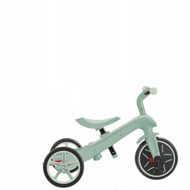 Велосипед триколісний Globber Explorer Trike 4 в 1 Еко Кокос зелений складаний — фото 13