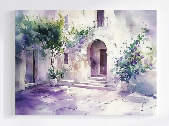 Plakát Architektura Jižní Nádvoří Arkáda Dům 100x75