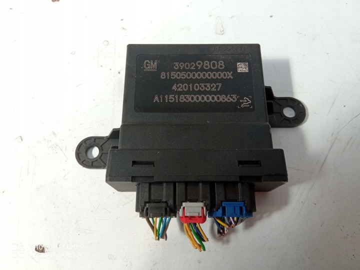 OPEL ASTRA K modul CZUJNIKOW 6 PDC 39029808