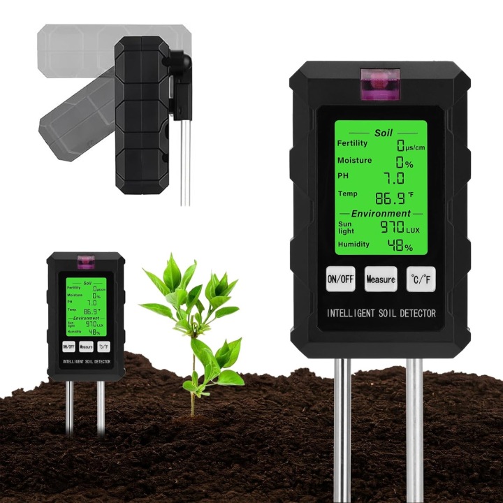 Kyseloměr Na Půdu, Půdní Měřič, Tester Vlhkosti Země, Substrát 6V1