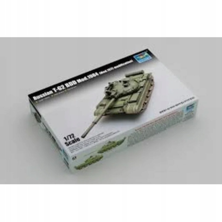 Trumpeter 07148 Танк T-62 BDD Mod.1984 модель для склеювання 1/72 — фото 2