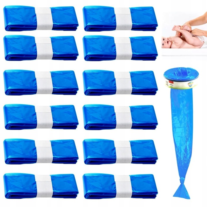 10 x 4.5 м Для ANGELCARE LitterLocker вкладиші мішки для сміття для підгузків Новий