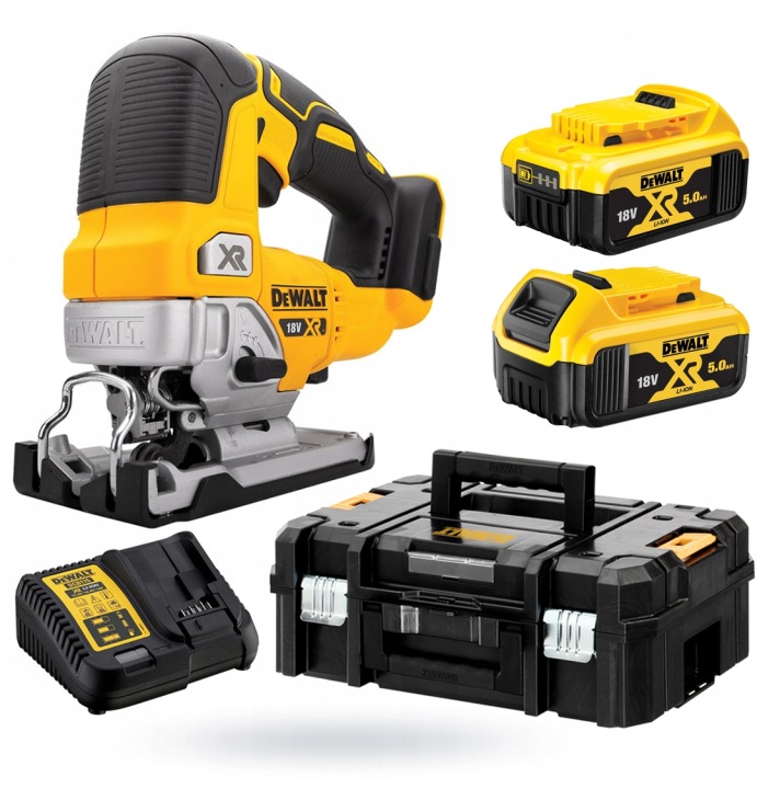 Akumulátorová přímočará pila 18V 2x5Ah Xr Bl 135 mm Dewalt Tstak