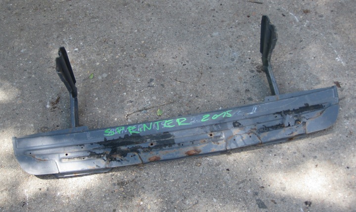 MERCEDES SPRINTER W906 15R Stoßstangenträger trittstufeneinsatz trittstufe heck hinten A9075230200