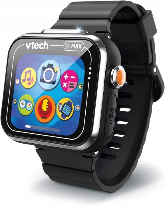 VTECH KidiZoom Smartwatch MAX Годинник електронний чорний