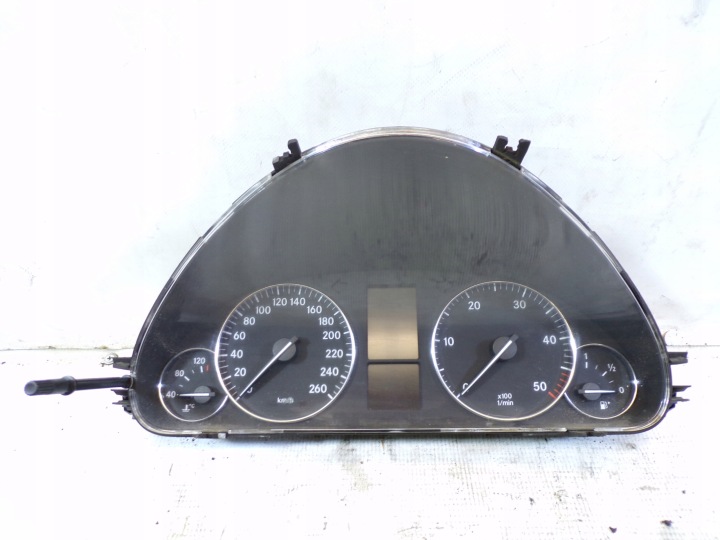 Instruments tachymètre compte tours Horloge montre tableau bord MERCEDES W203 A2035404947