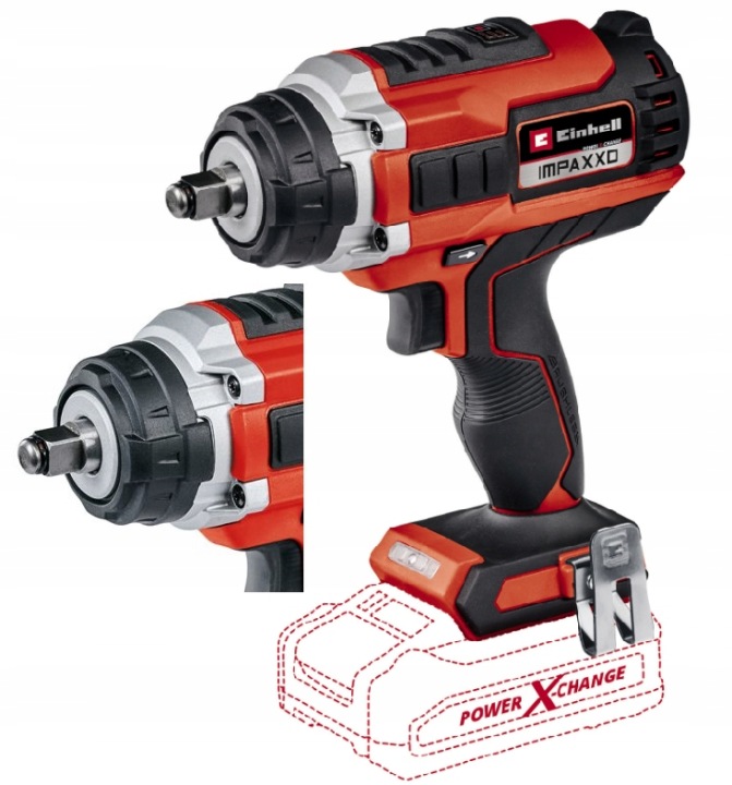 Einhell Úderový Klíč Impaxxo 18/400 Solo 4510070 Bez Akumulátoru 18V Pxc