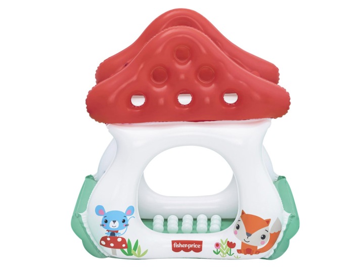 Bestway Надувний басейн з кульками Грибочок Мухоморчик Fisher Price 93570 — фото 3