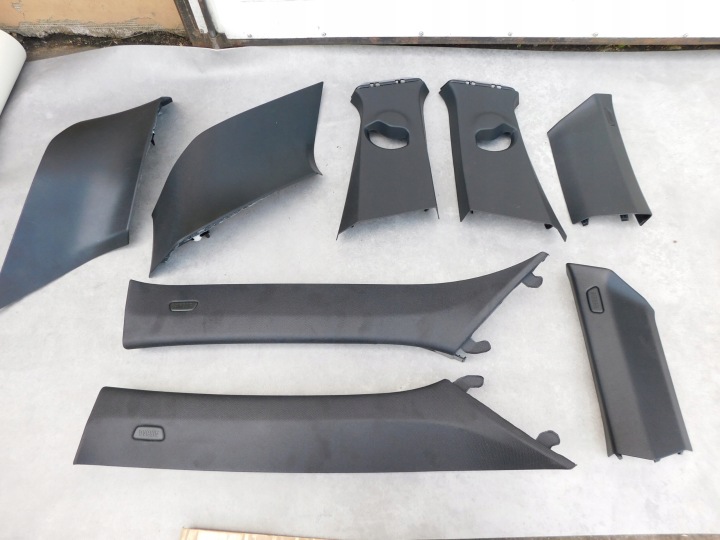 plastics maskownice slupkow of the roof side BMW X1 U11 komplet nice
