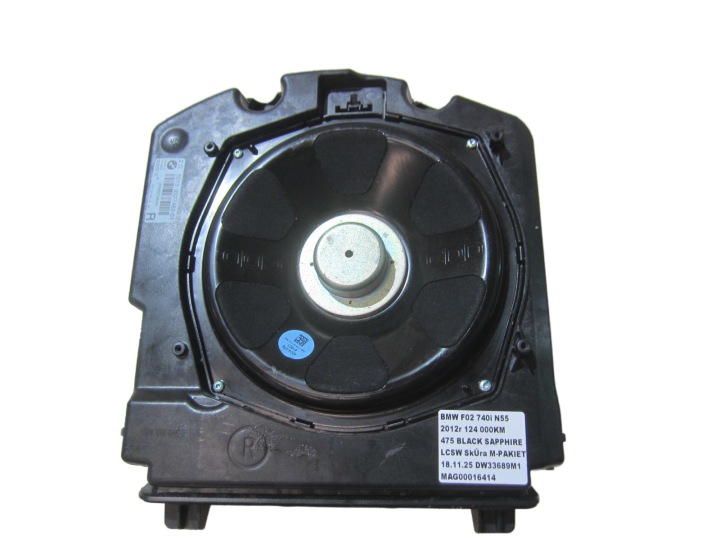 BMW 7 F01 F02 SUBWOOFER HIFI speaker NISKOTONOWY right 65139227482 9151964