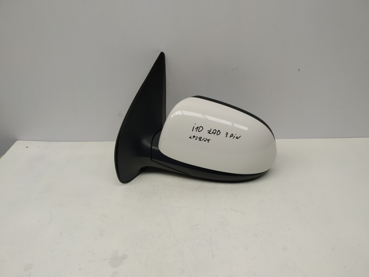 2008-2012r Hyundai i20 e SPECCHIETTO RETROVISORE sinistro biale 3 Pin avanti rialzo Elettricità