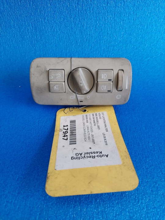 switch of the lights VOLVO S80 30739422
