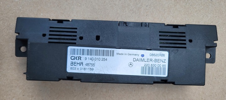 module control unit of the heating MERCEDES S W220 3.2 CDI 2208300085 9140010254