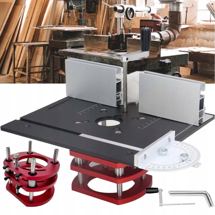 Profesionální Hliníková Deska Pro Frézovací Stůl S Úhlovým Ukazatelem