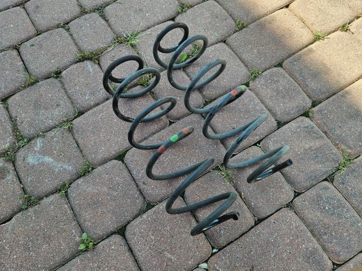 spring rear part rear springing Opel Corsa F