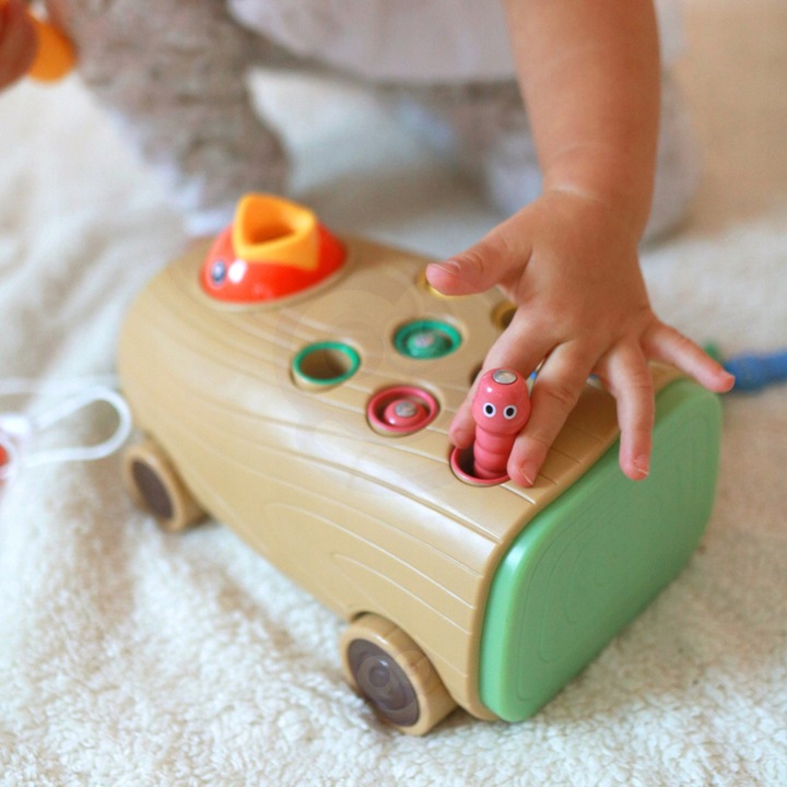 GRA ZRĘCZNOŚCIOWA MAGNETYCZNA NAKARM PTASZKA MONTESSORI DZIĘCIOŁ WOOPIE Marka Woopie