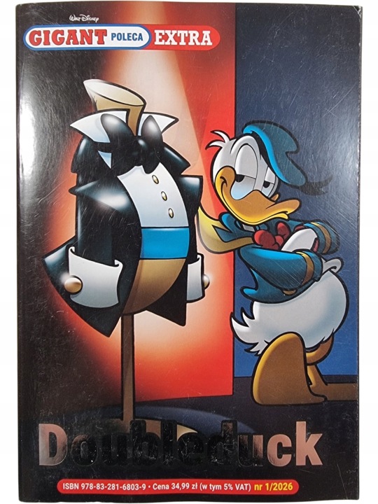 Zdjęcie egzemplarza: Doubleduck / Gigant Poleca Extra / Komiks nr 1/2026